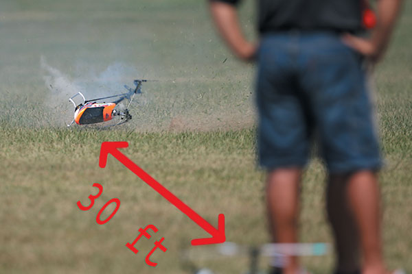 Keep a safe distance from your model